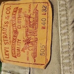 Levi's men work jeans